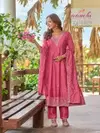 Rabbit By Aanchi Vichitra Silk Wholesale Anarkali Kurtis Collections
